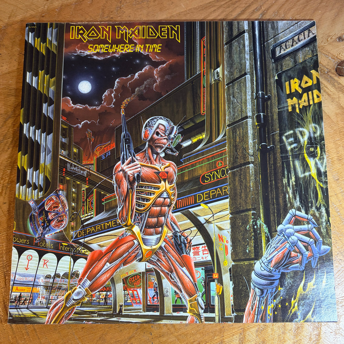 IRON MAIDEN - SOMEWHERE IN TIME