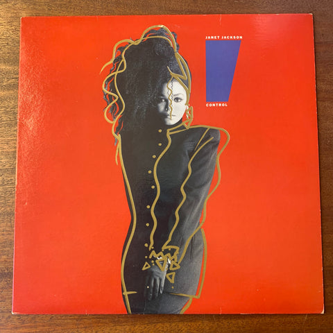 JANET JACKSON CONTROL VINTAGE VINYL 1986