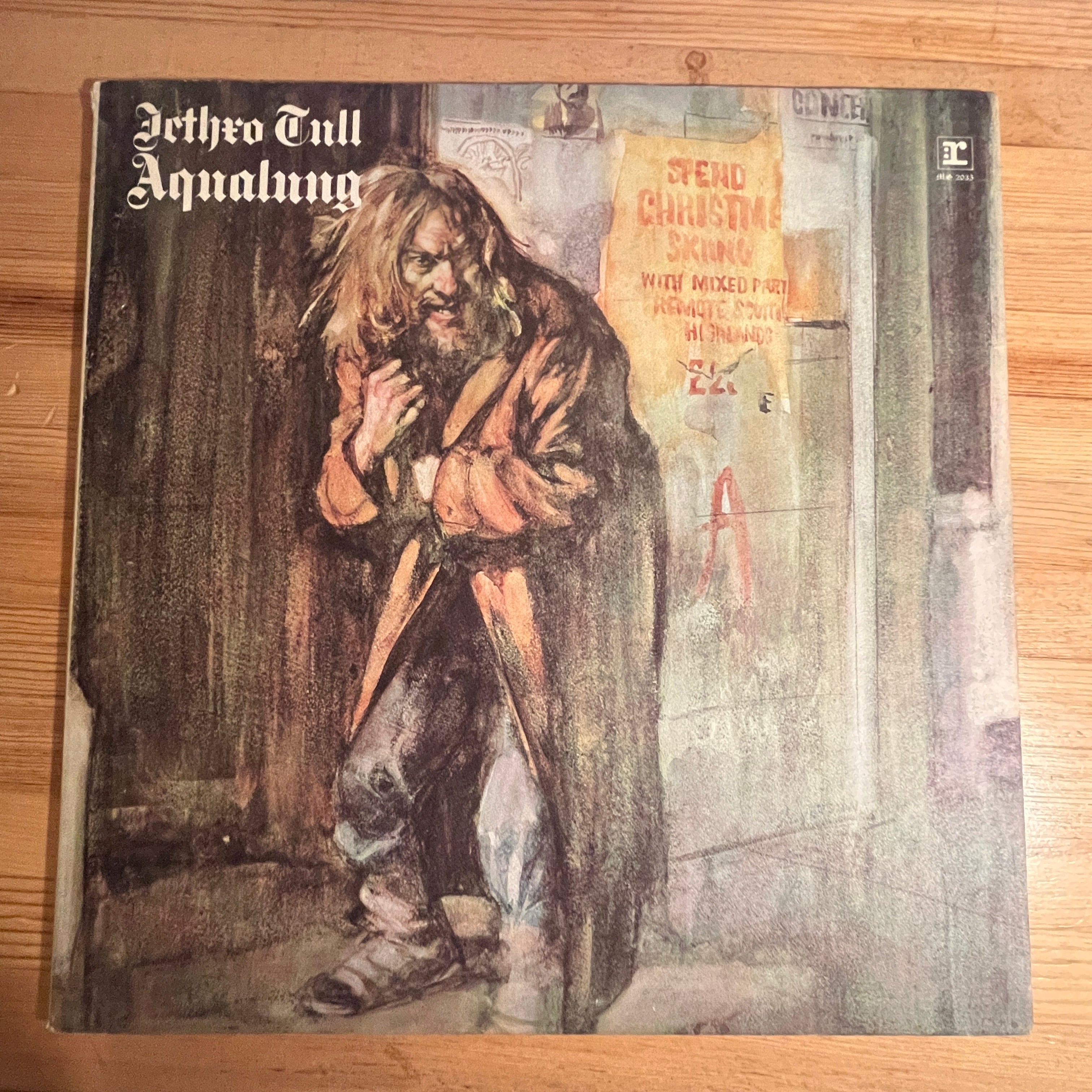 JETHRO TULL AQUALUNG VINTAGE VINYL 1971