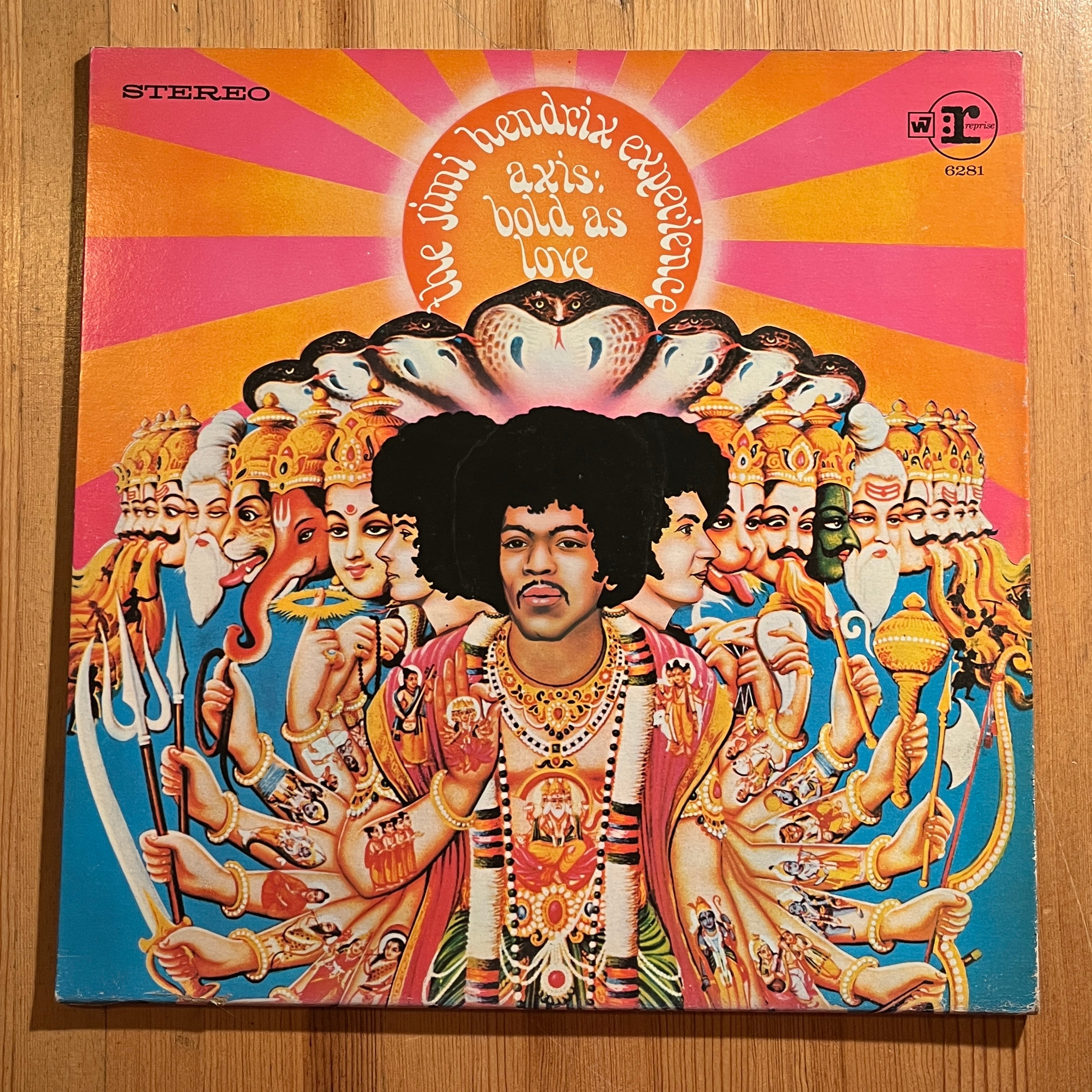 JIMI HENDRIX AXIS BOLD AS LOVE VINTAGE VINYL 