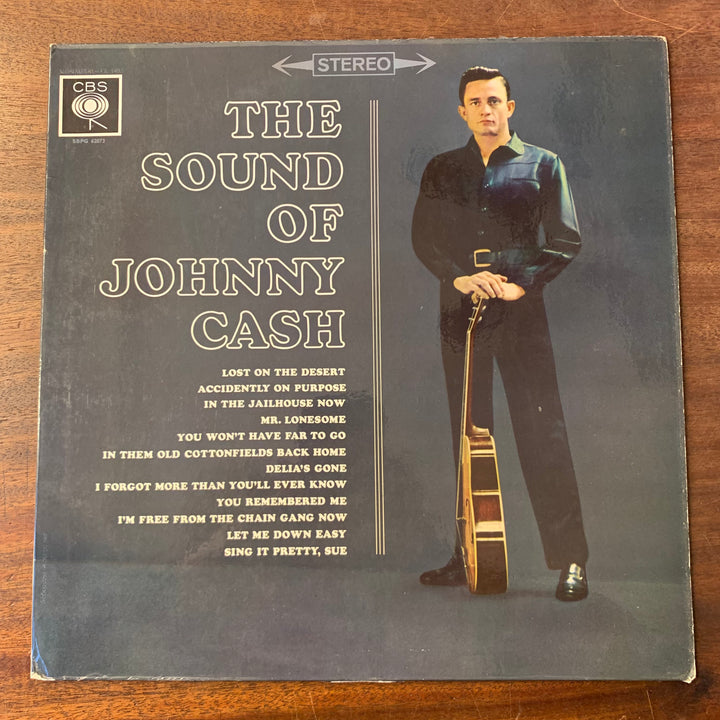 JOHNNY CASH THE SOUND OF JOHNNY CASH VINTAGE VINYL 1962