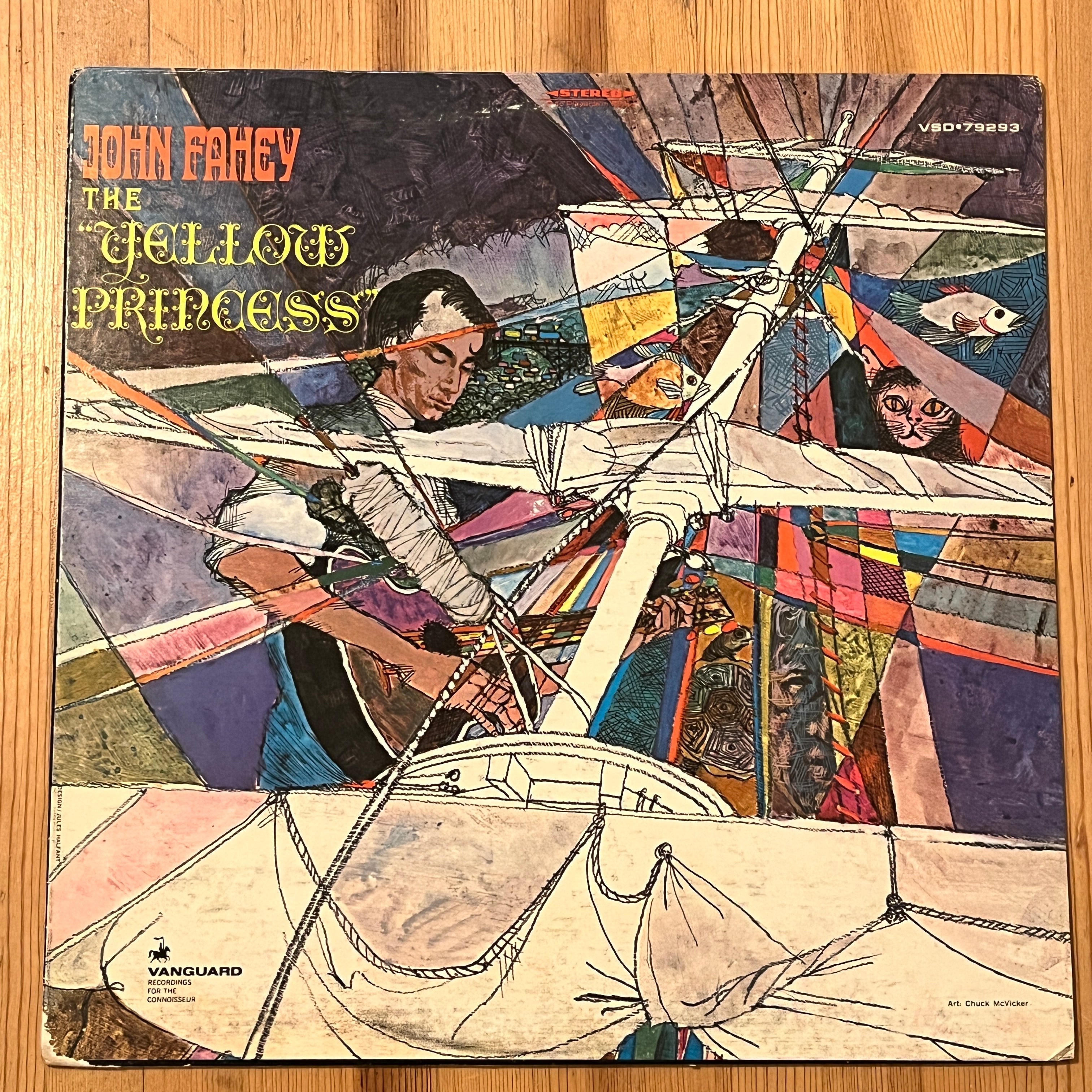 JOHN FAHEY THE YELLOW PRINCESS VINTAGE VINYL 1968