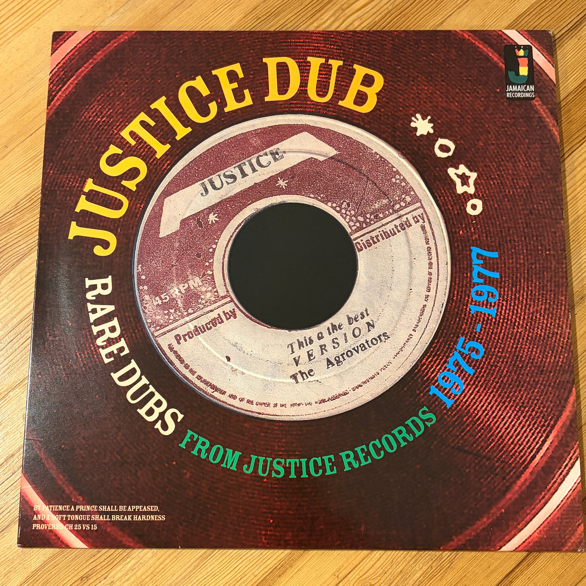 JUSTICE DUB RARE DUBS 1975 - 1977