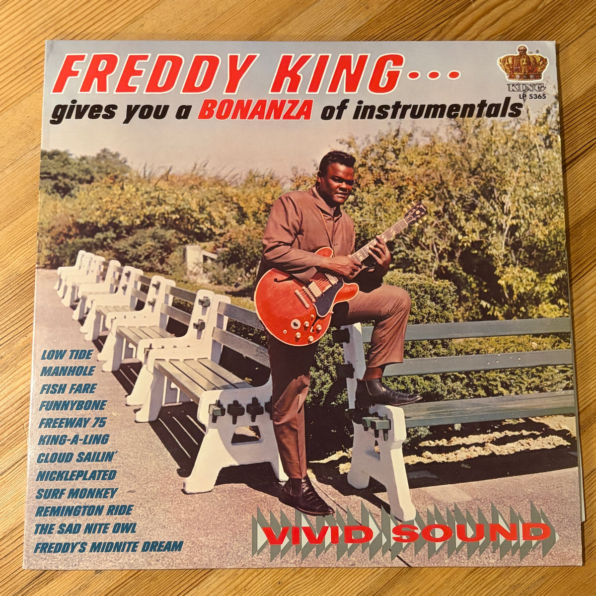 KING, FREDDY - GIVES YOU A BONANZA OF INSTRUMENTALS