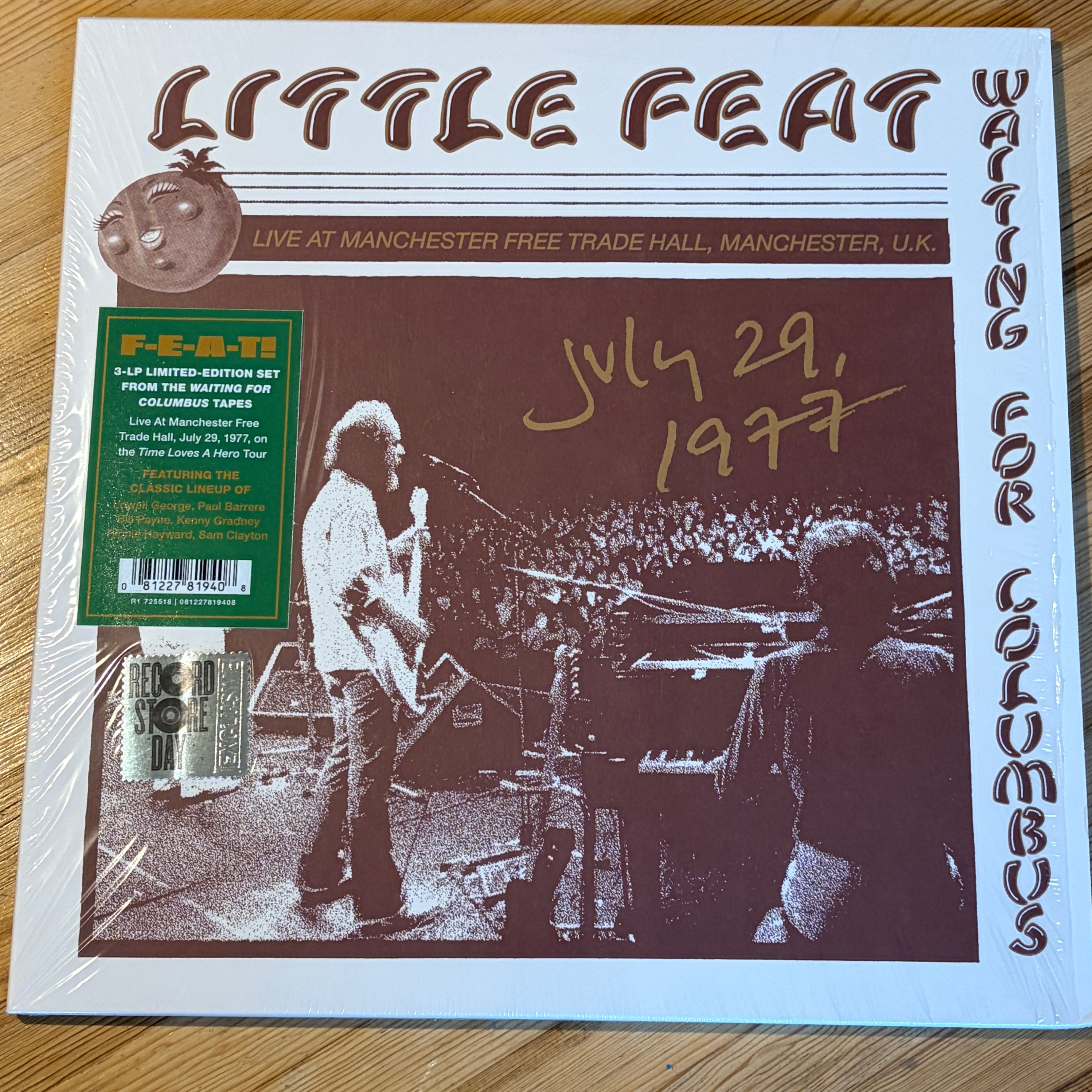 LITTLE FEAT - LIVE AT MANCHESTER FREE TRADE HALL - JULY 29 1977