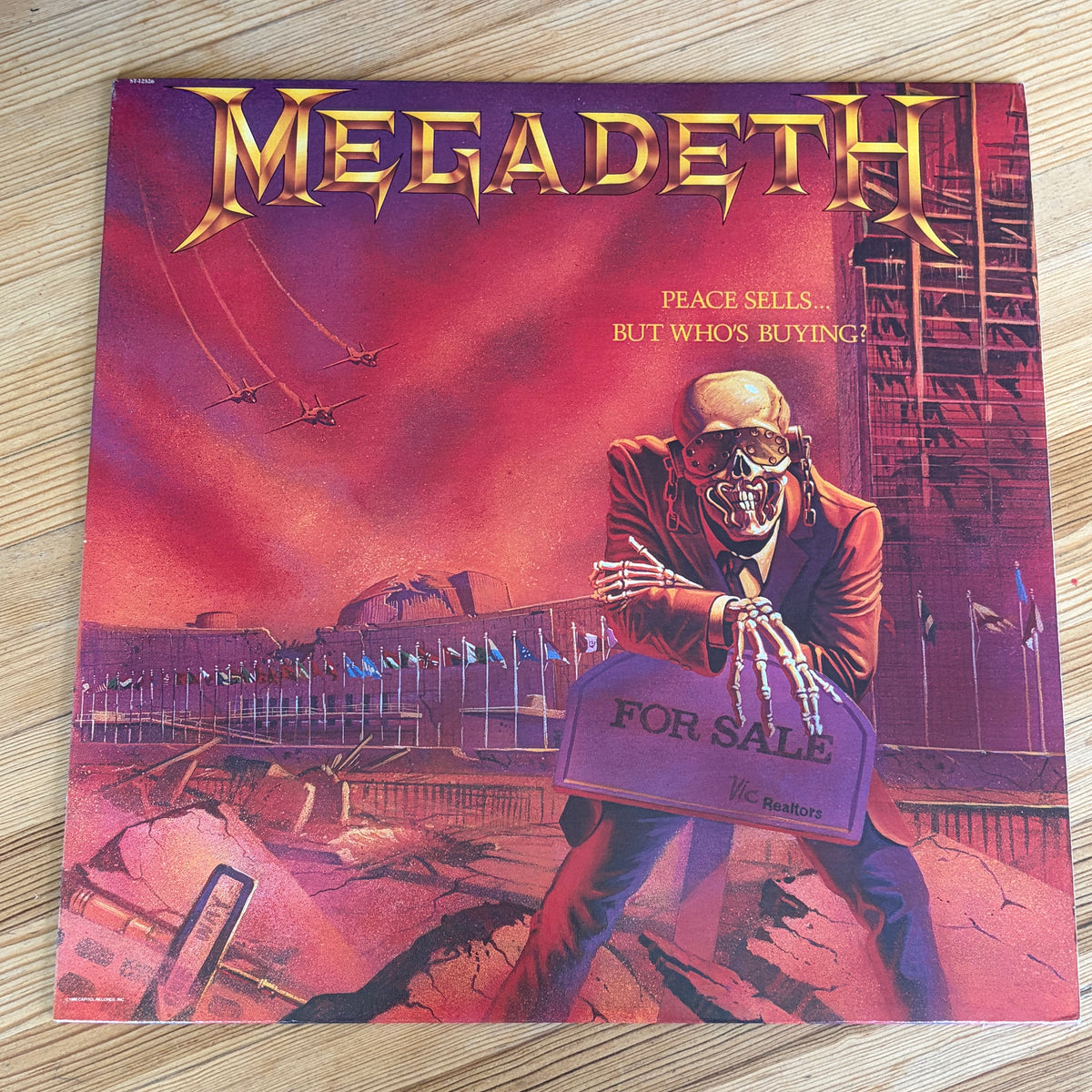 MEGADETH - PEACE SELLS...BUT WHO'S BUYING?