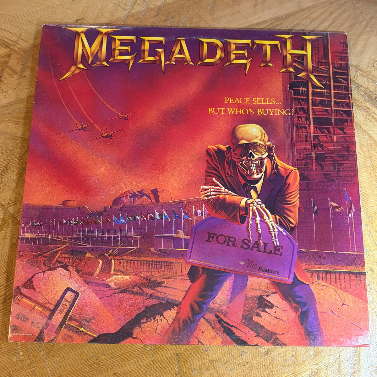 MEGADETH - PEACE SELLS... BUT WHO'S BUYING?