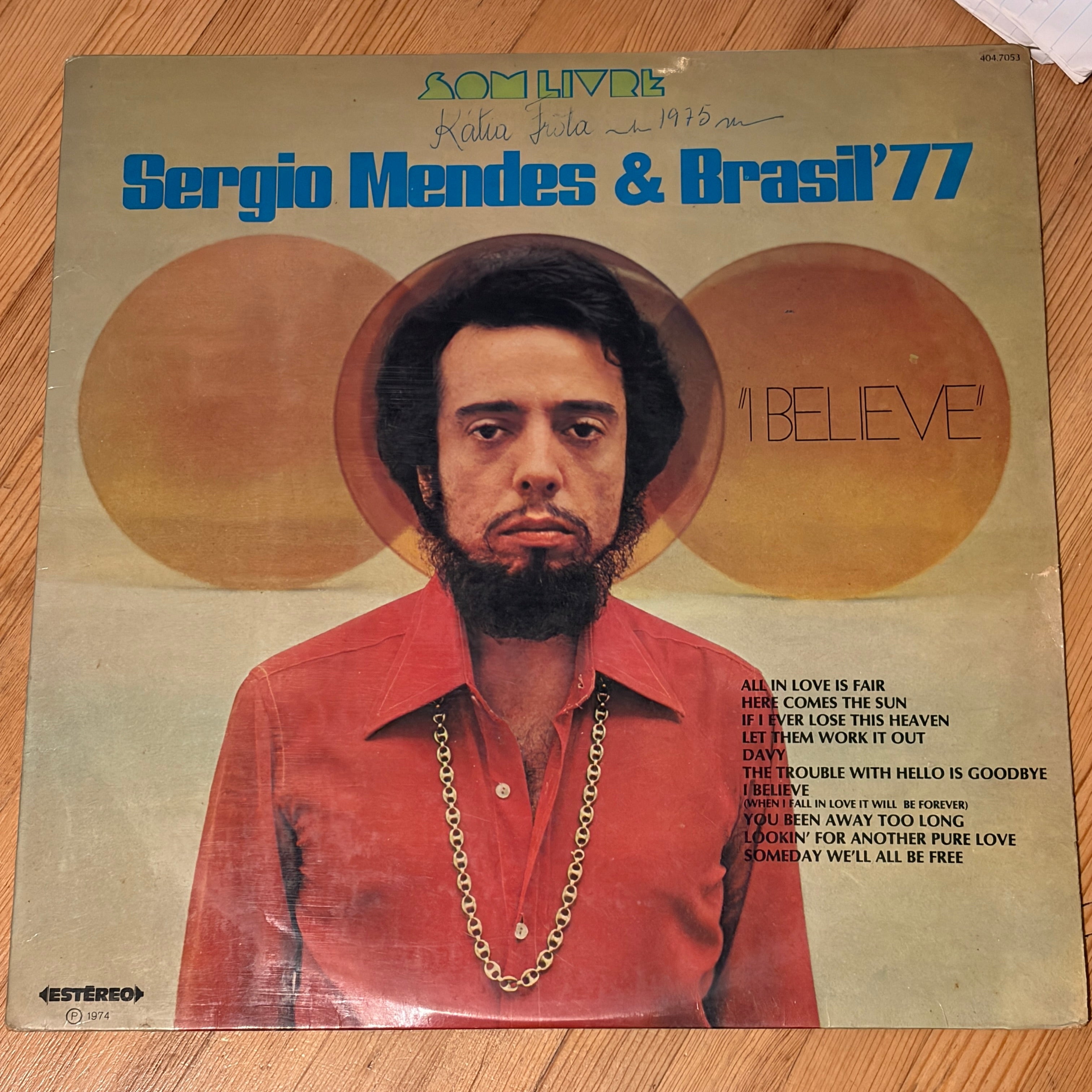 MENDES, SERGIO - I BELIEVE