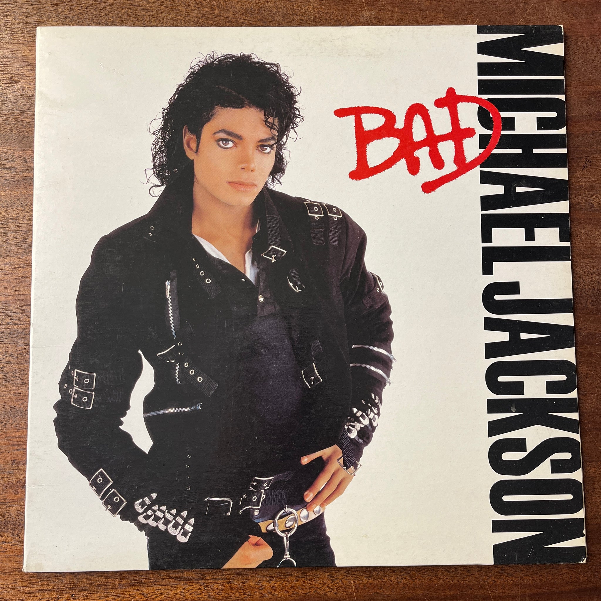 MICHAEL JACKSON BAD VINTAGE VINYL 1987