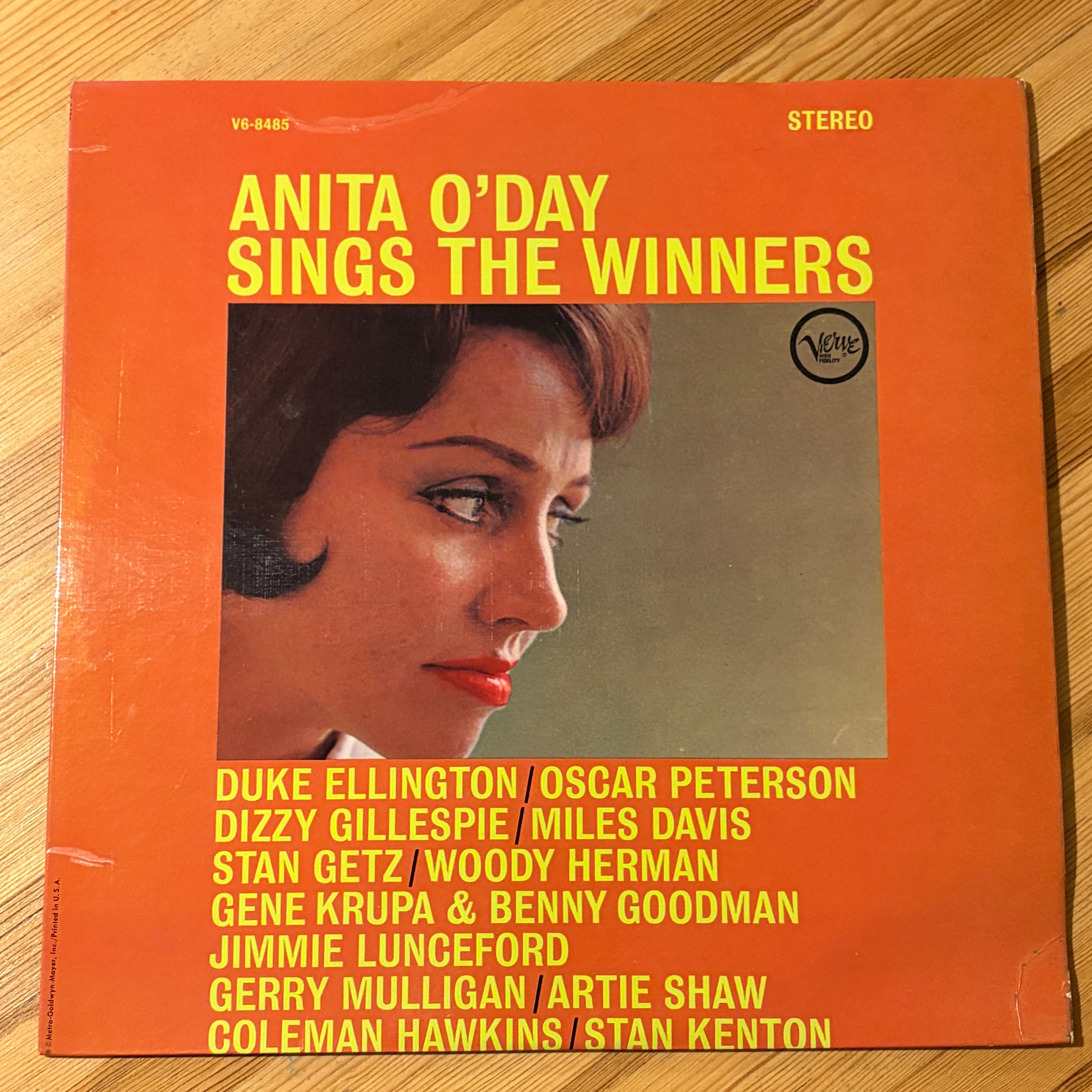 O'DAY, ANITA - SINGS THE WINNERS