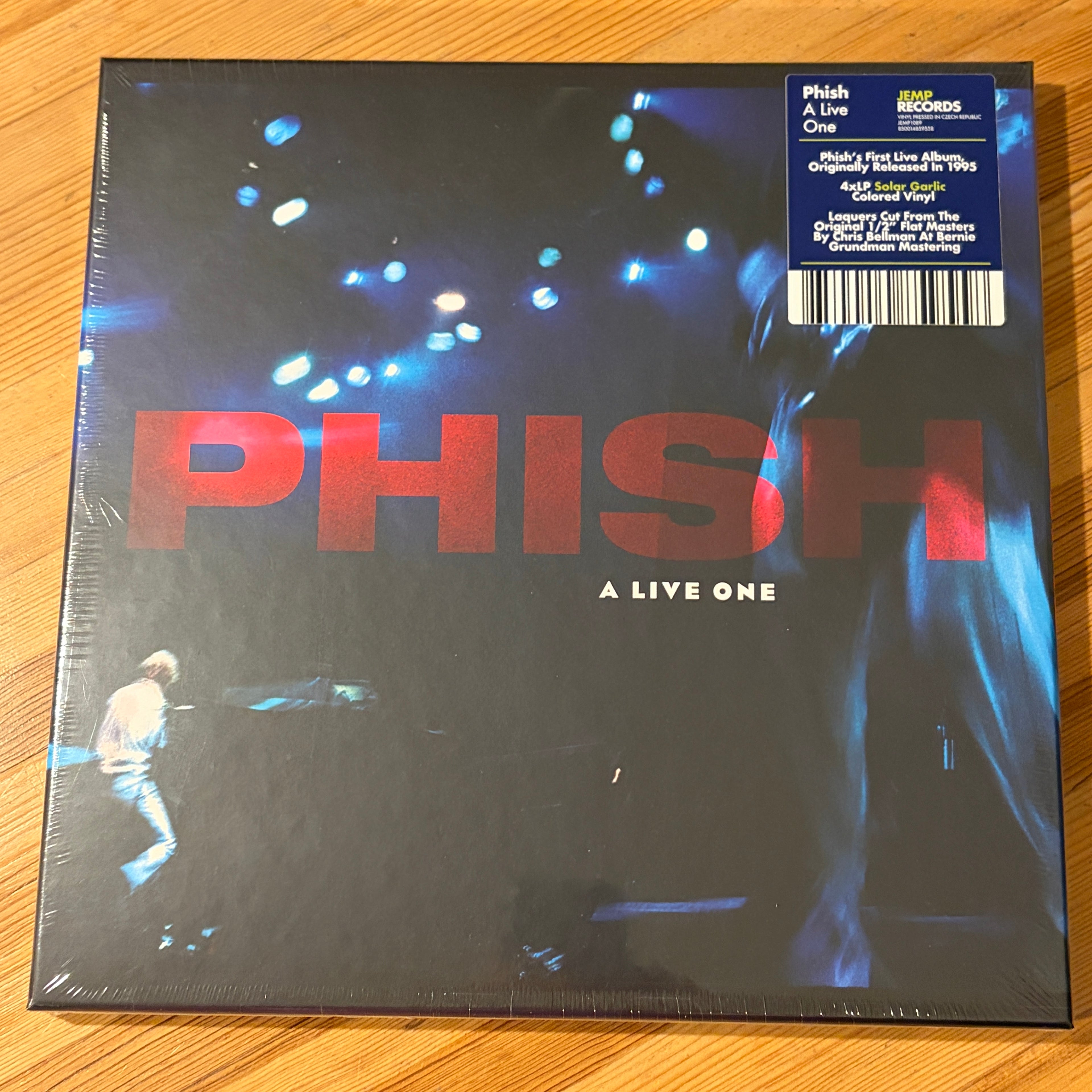 PHISH - A LIVE ONE - (SOLAR GARLIC) 4LP