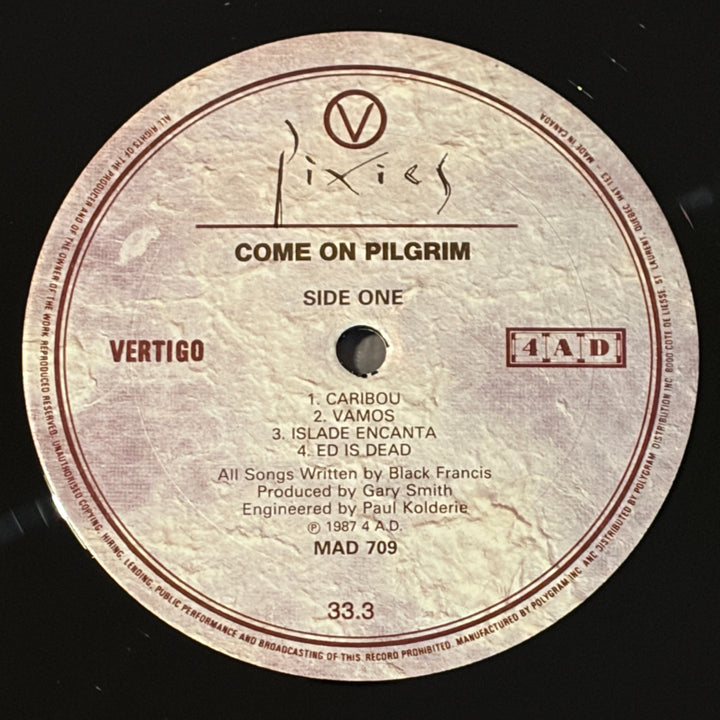 PIXIES - COME ON PILGRIM