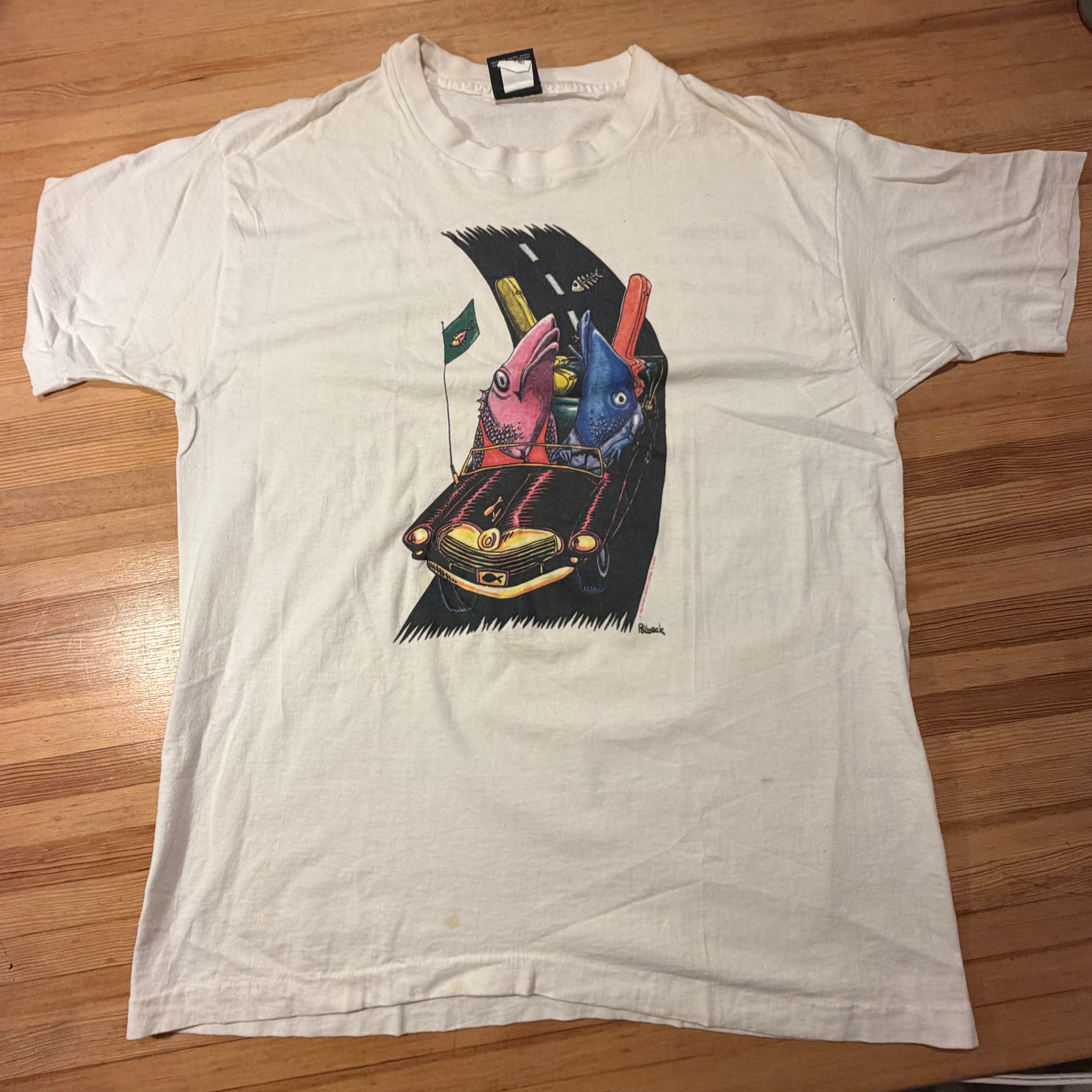 POLLOCK T-SHIRT - PHISH CAR - SUMMER 1993 
