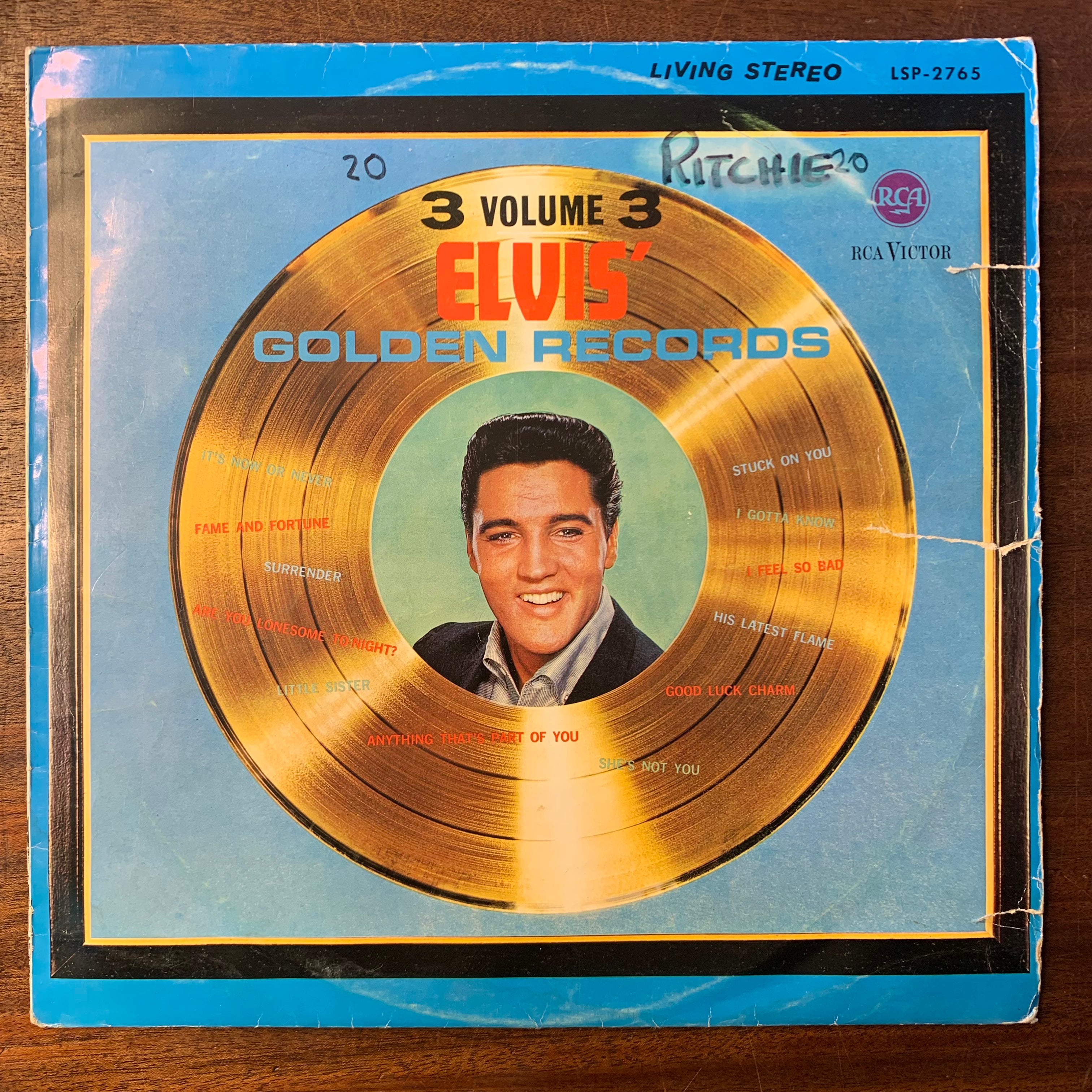 PRESLEY, ELVIS - ELVIS' GOLDEN RECORDS #3