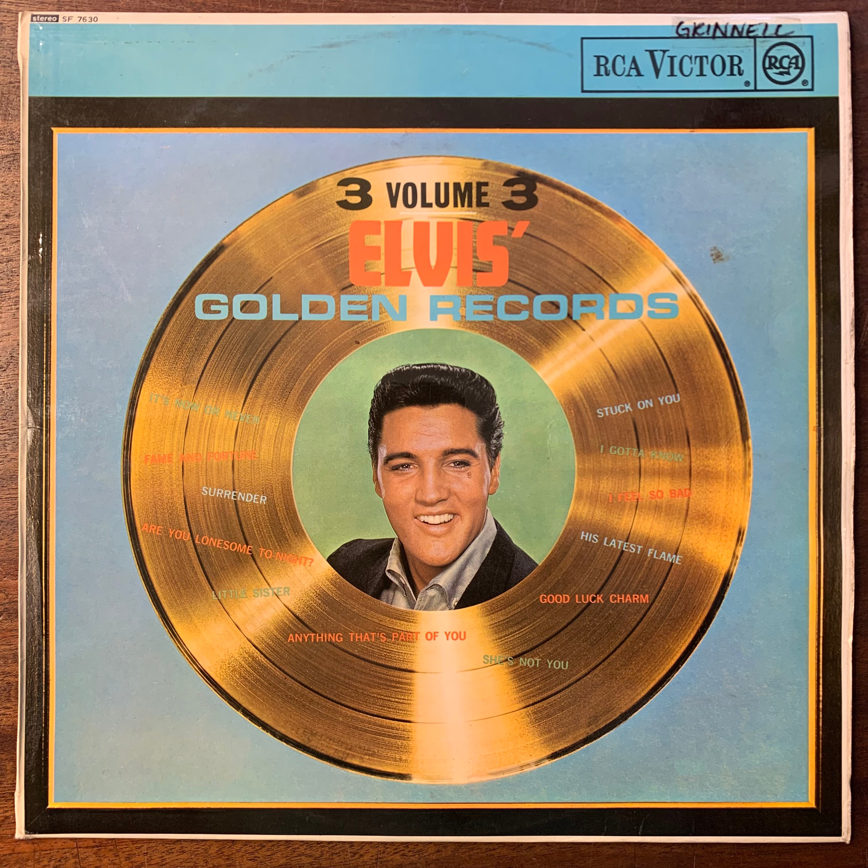 PRESLEY, ELVIS - GOLDEN RECORDS VOLUME 3