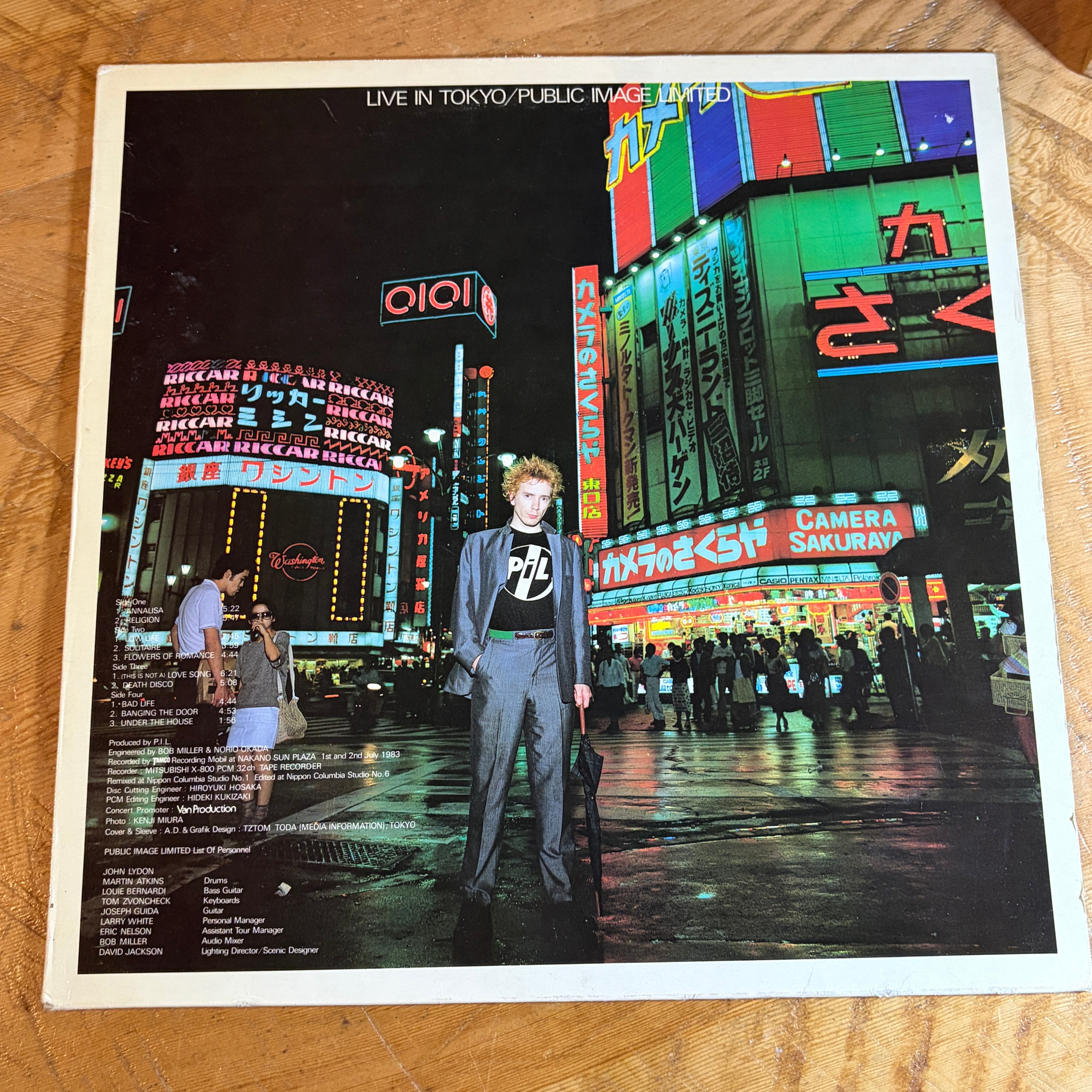 PUBLIC IMAGE - LIVE IN TOKYO