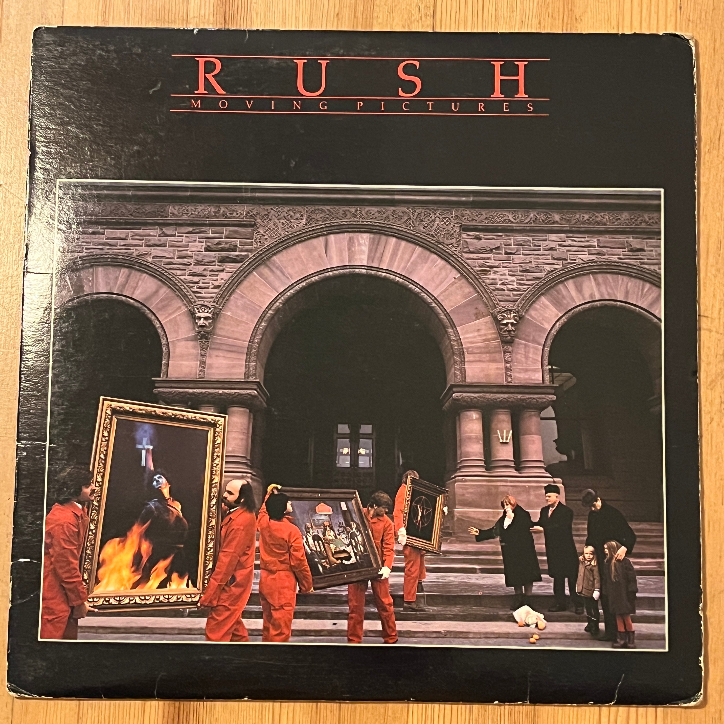 RUSH - MOVING PICTURES VINTAGE VINYL 1981