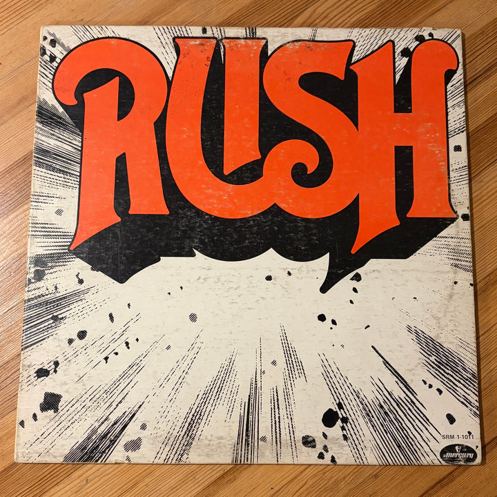  RUSH - RUSH S/T RED LETTERS 2nd Pressing