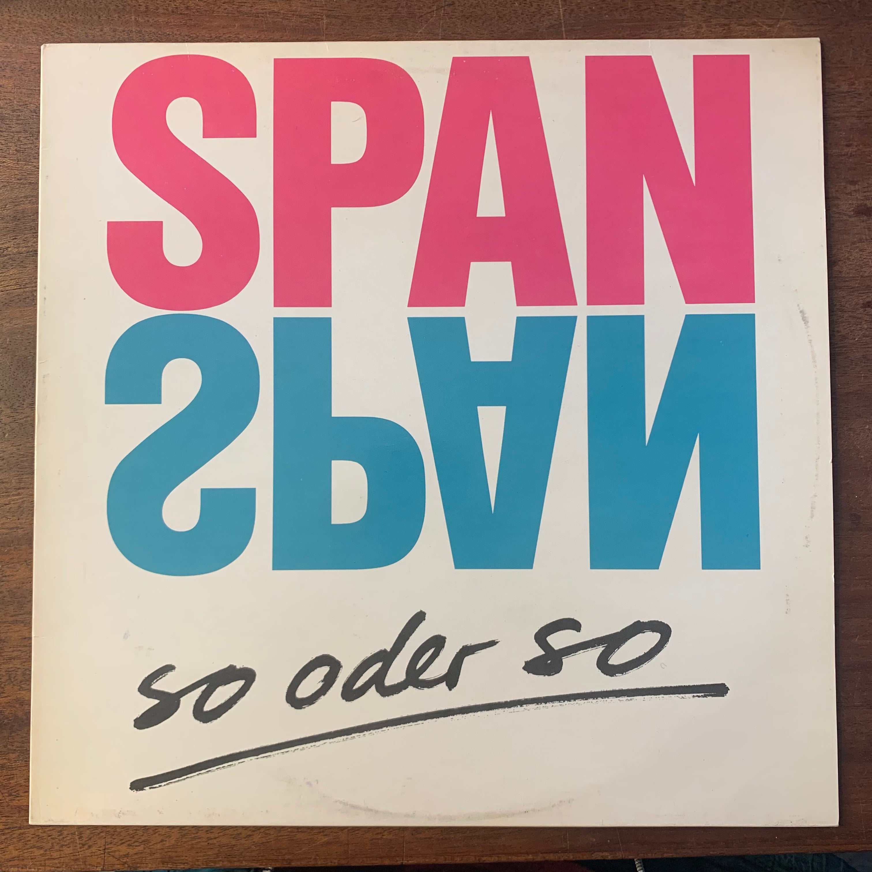 SPAN - SO ODER SO