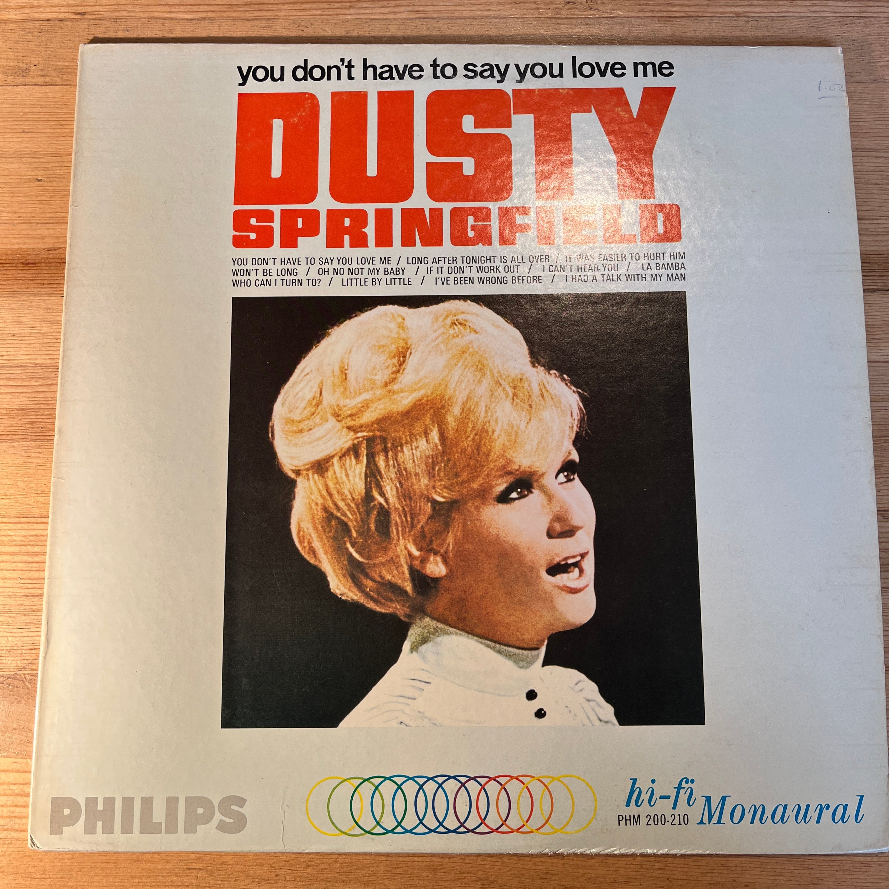 SPRINGFIELD, DUSTY - YOU DON'T HAVE TO SAY YOU LOVE ME