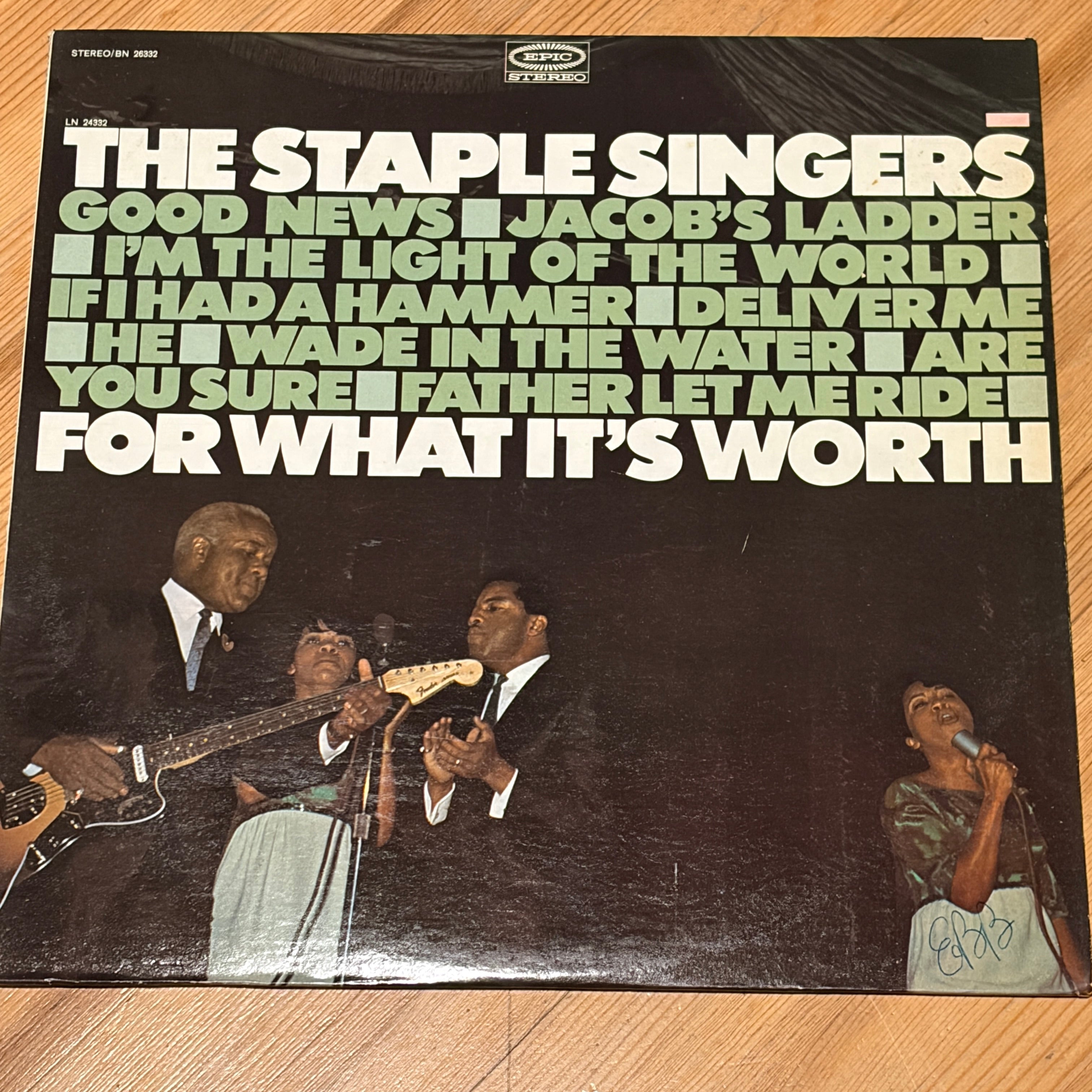 STAPLE SINGERS, THE - FOR WHAT IT'S WORTH