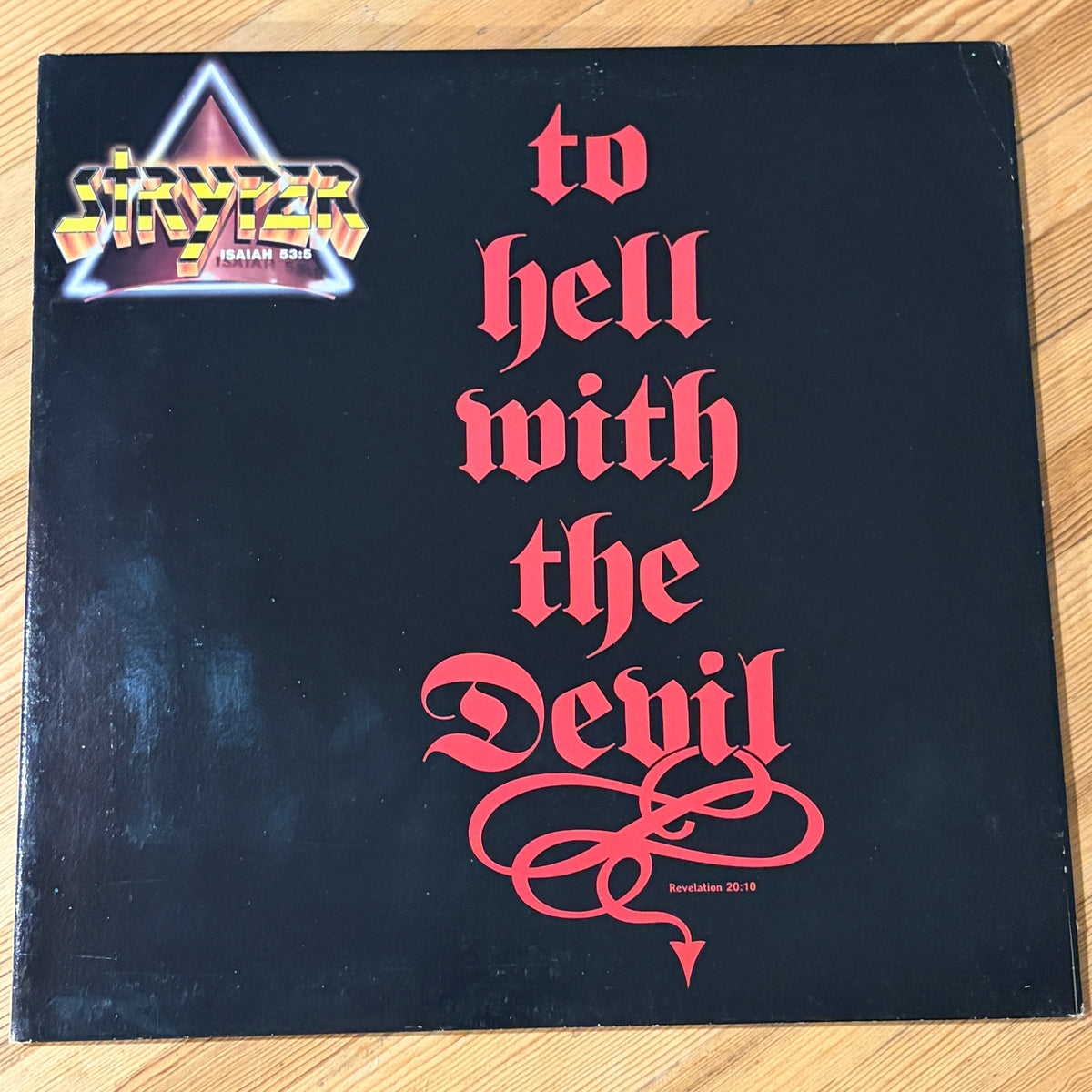 STRYPER - TO HELL WITH THE DEVIL