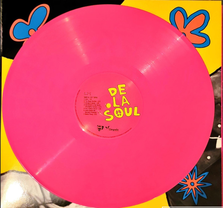 DE LA SOUL - 3 FEET HIGH AND RISING - MAGENTA VINYL