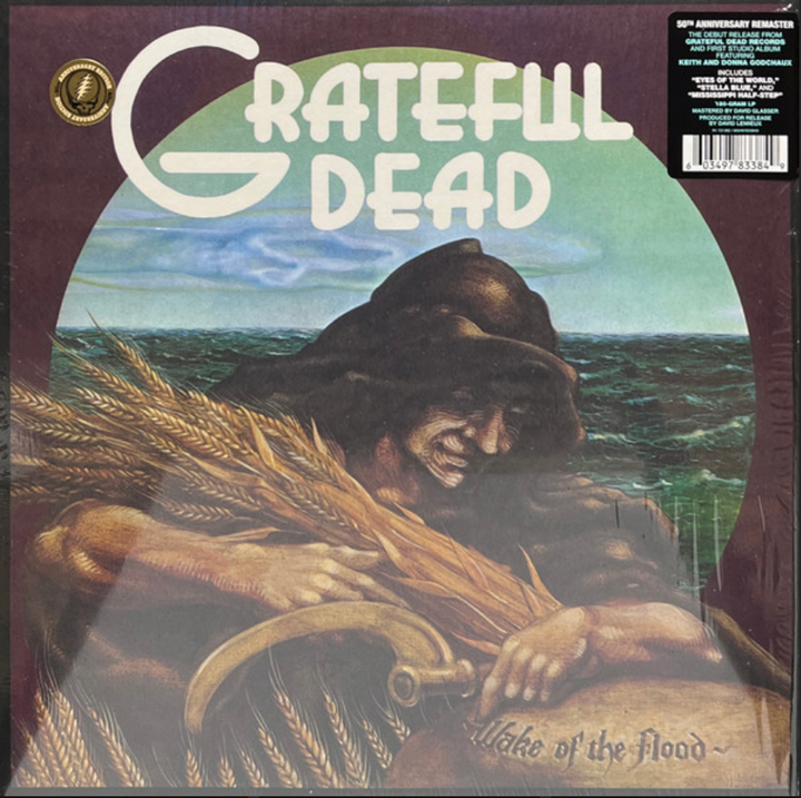 grateful dead wake of the flood on vinyl record.