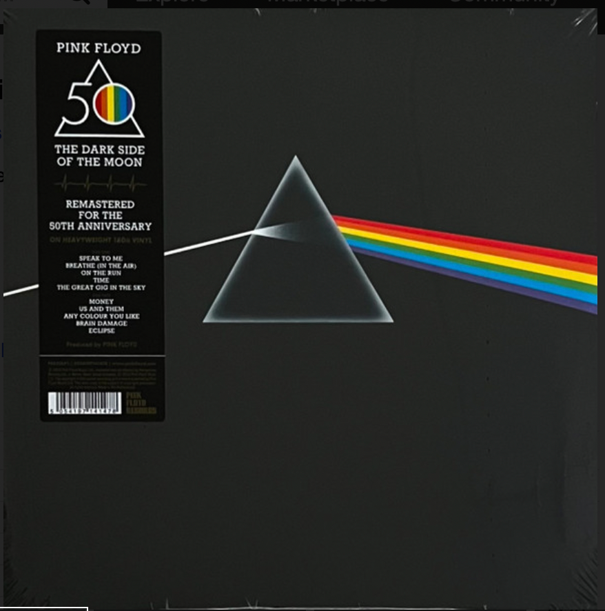 PINK FLOYD - DARK SIDE OF THE MOON - LP