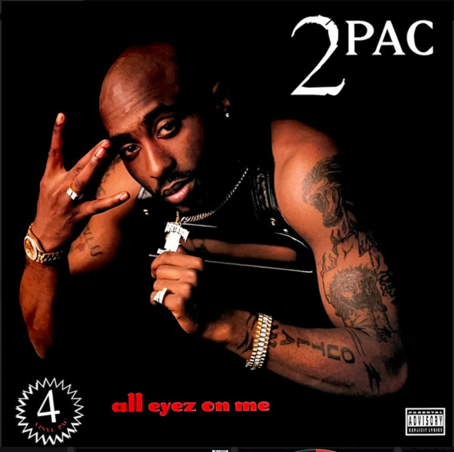 2 PAC - ALL EYEZ ON ME - 4LP