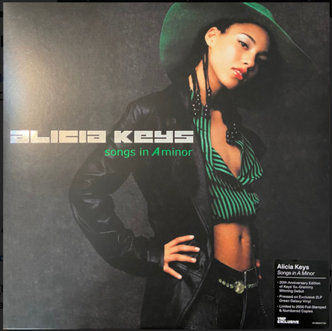 KEYS, ALICIA - SONGS IN A MINOR - 2LP green vinyl