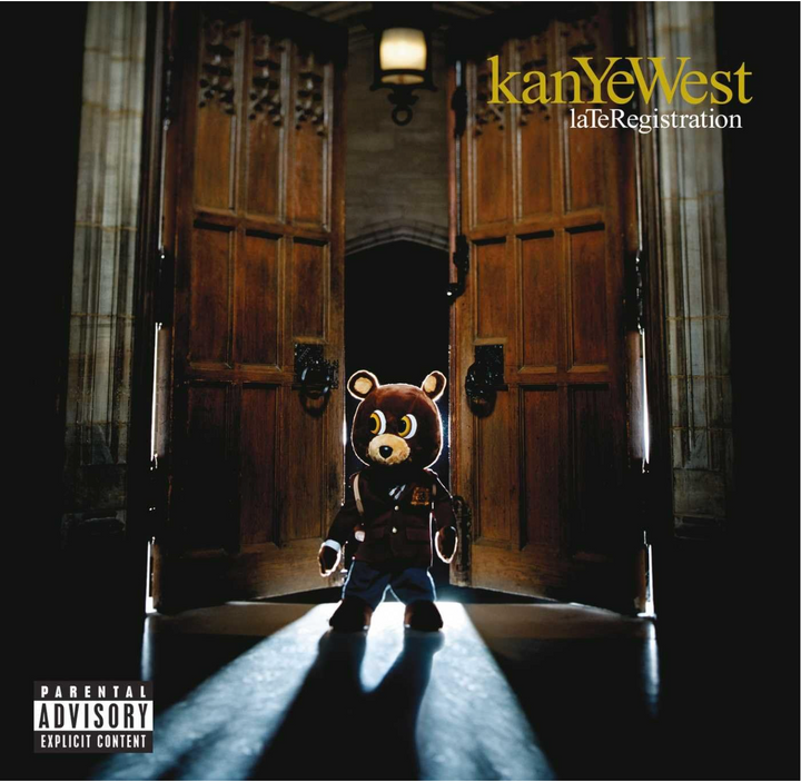 kanye west late registration on vinyl. kanye west records. where to buy kanye west records on vancouver island