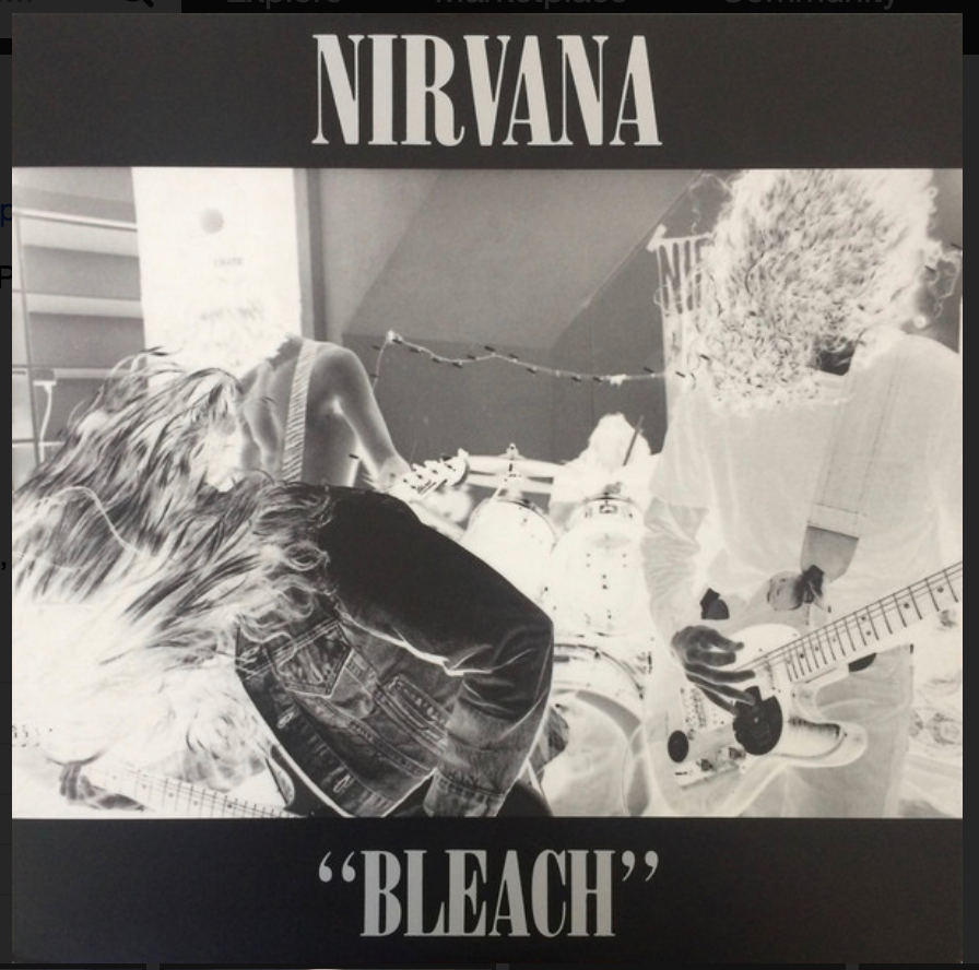 NIRVANA - BLEACH