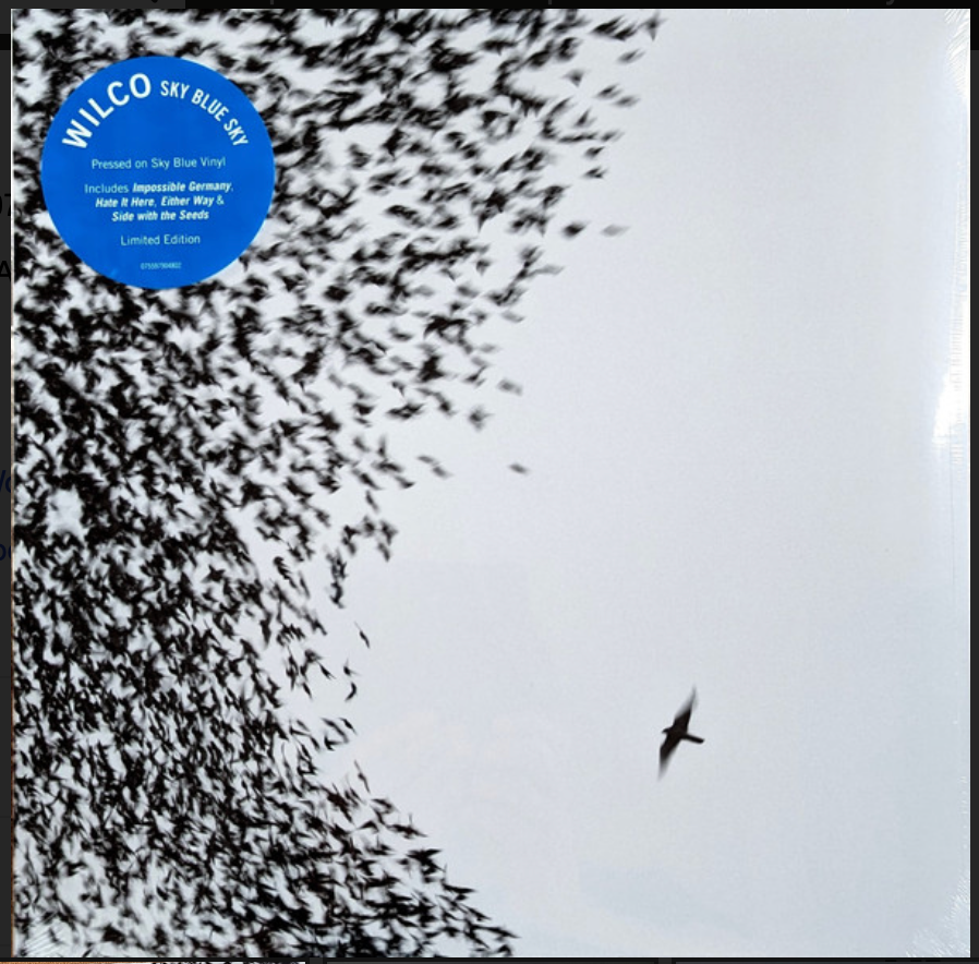 WILCO - SKY BLUE SKY - 2LP (BLUE VINYL)