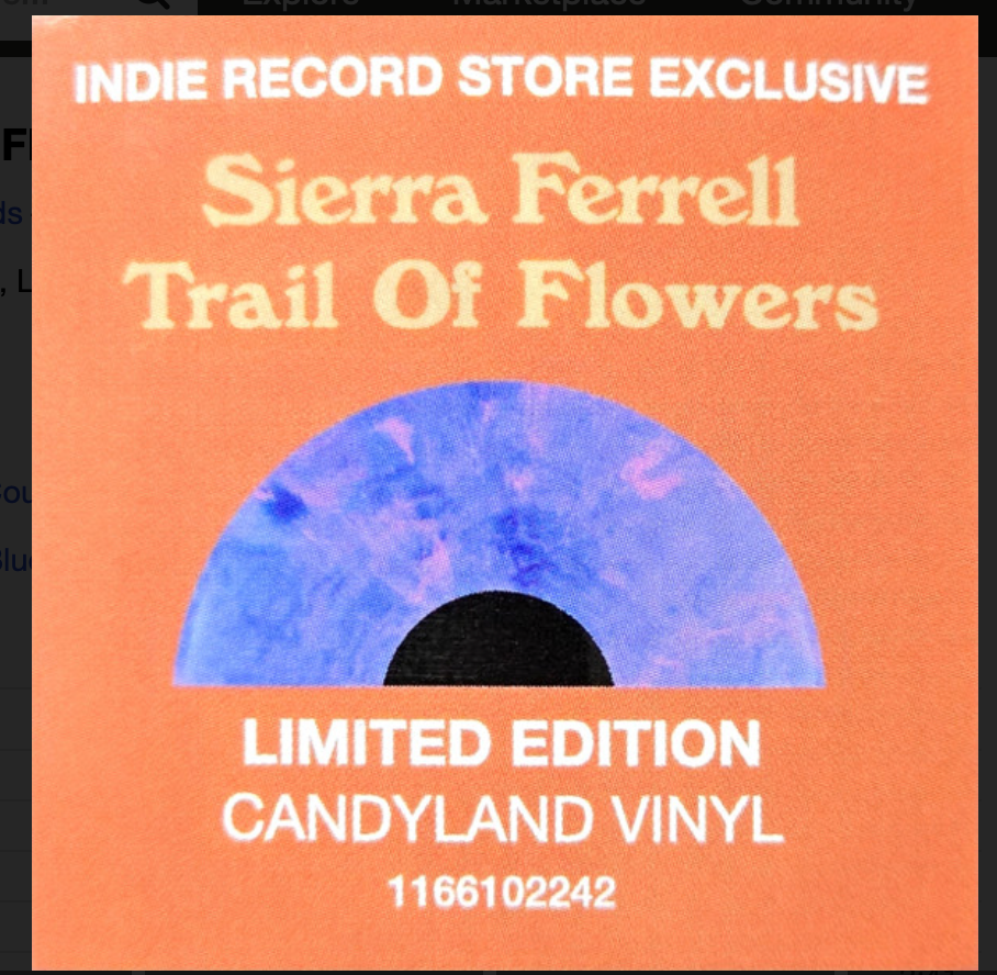 FERRELL, SIERRA - TRAIL OF FLOWERS - (CANDYLAND COLOUR)