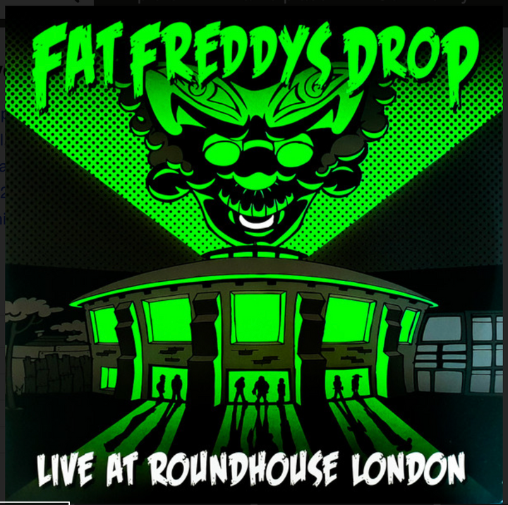 fat freddys drop live at roundhouse london on vinyl. fat freddys records