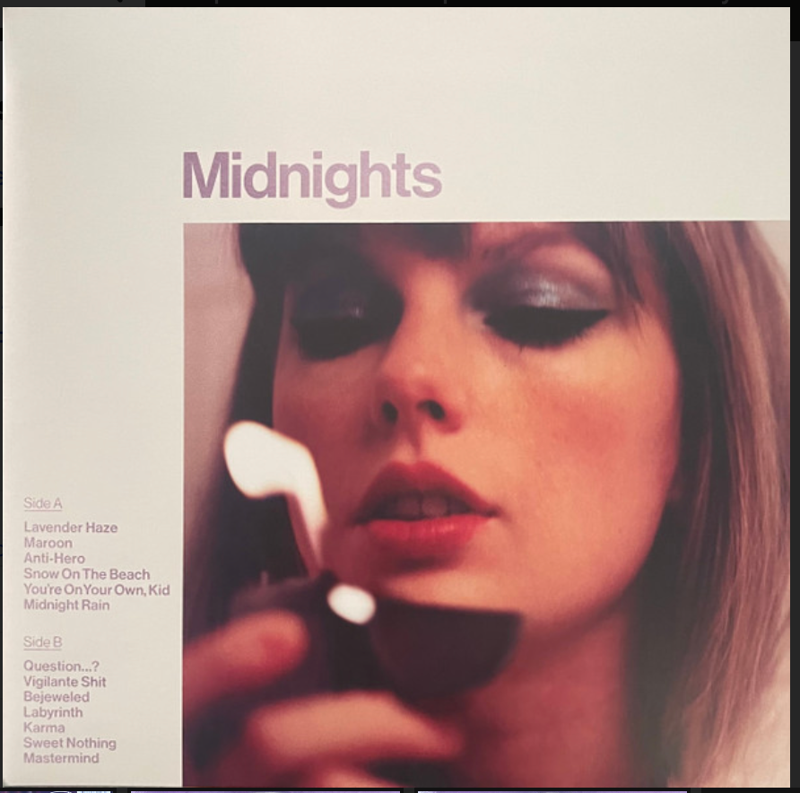 taylor swift midnights on vinyl taylor swift records lavender vinyl