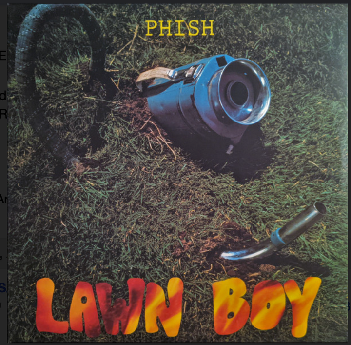 phish lawn boy on vinyl phish records