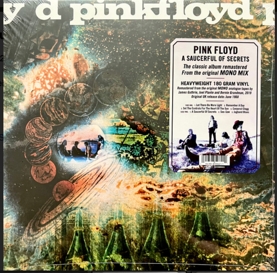 PINK FLOYD - SAUCERFUL OF SECRETS mono