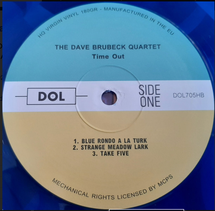 BRUBECK, DAVE (QUARTET) - TIME OUT