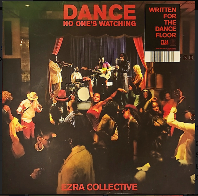 EZRA COLLECTIVE - DANCE NO ONE'S WATCHING (RED VINYL)