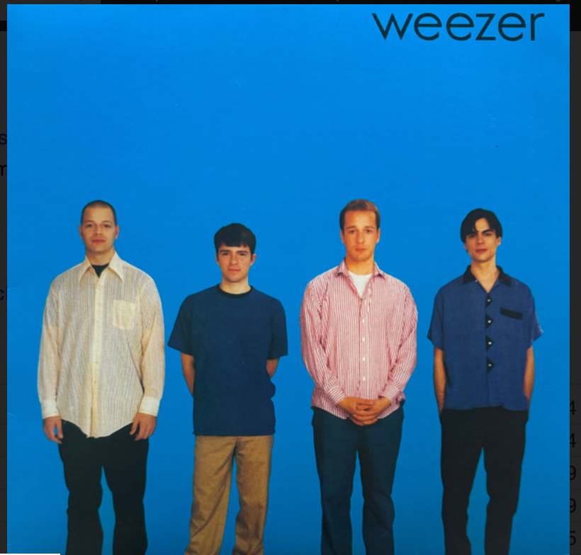 WEEZER - THE BLUE ALBUM (BLUE VINYL)