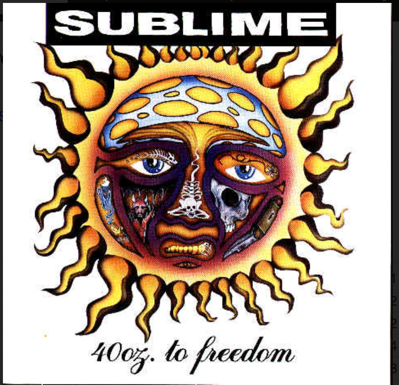 SUBLIME - 40 oz. TO FREEDOM