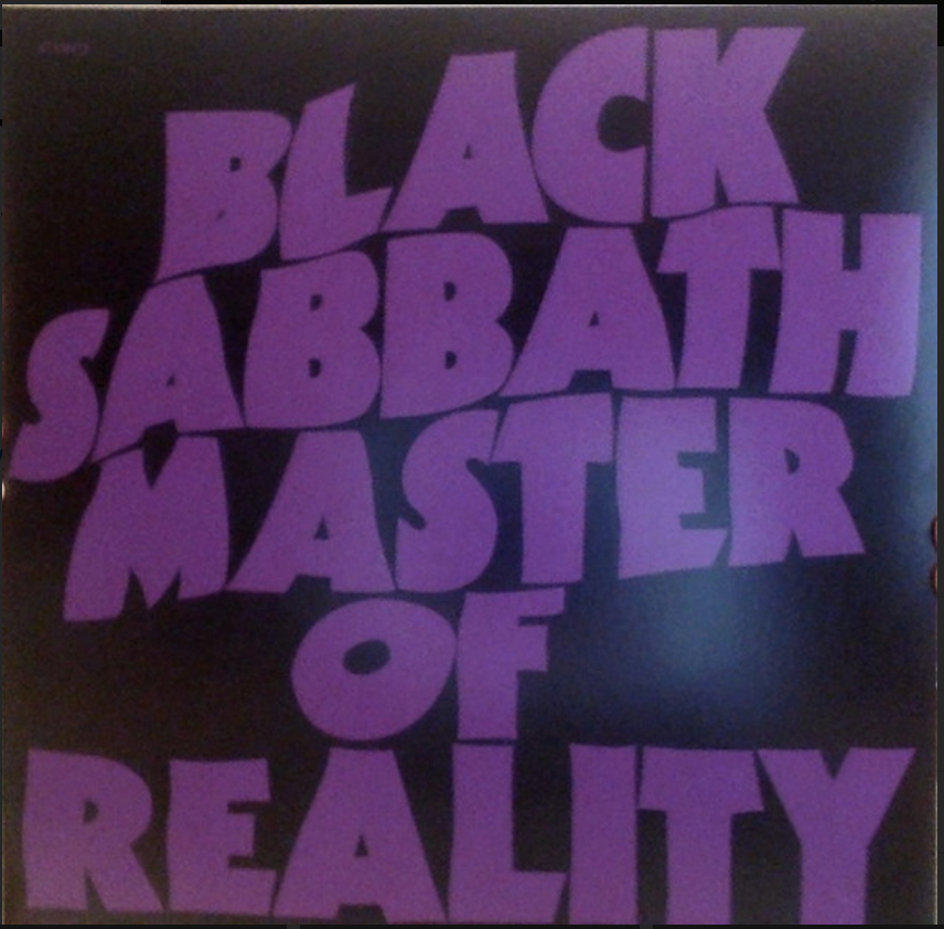 BLACK SABBATH - MASTER OF REALITY