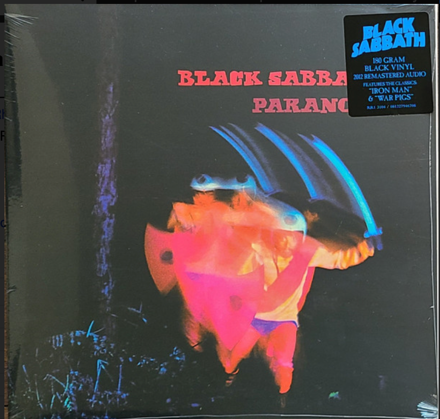 BLACK SABBATH - PARANOID