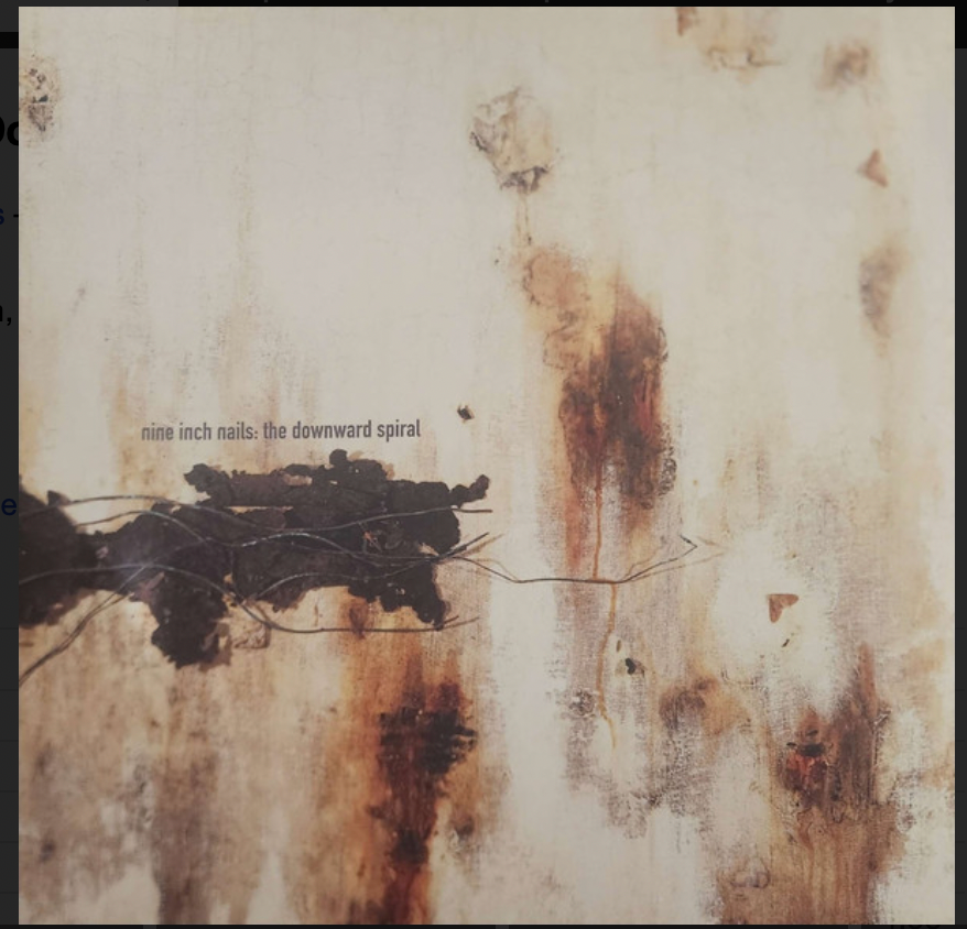 NINE INCH NAILS - THE DOWNWARD SPIRAL