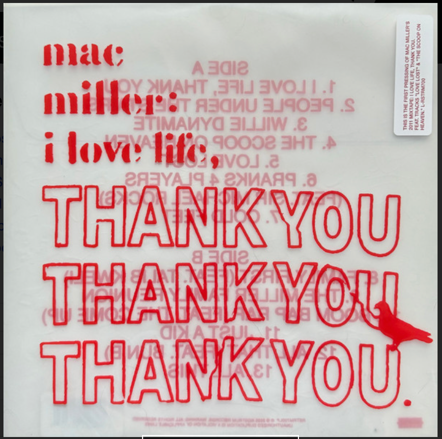 MILLER, MAC - I LOVE LIFE, THANK YOU
