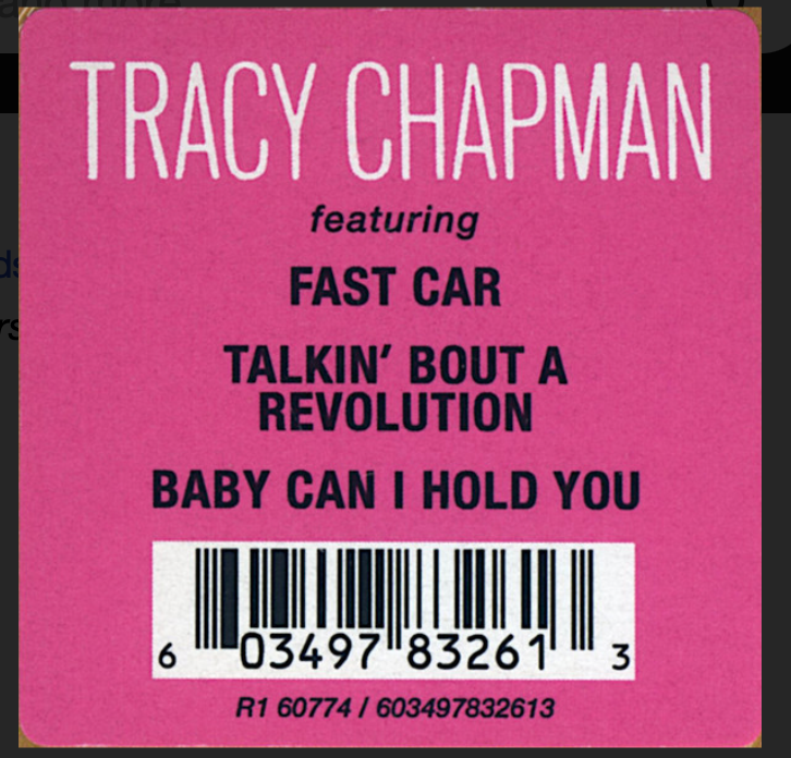 TRACY CHAPMAN - S/T