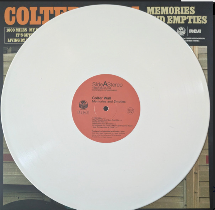 WALL, COLTER - MEMORIES AND EMPTIES