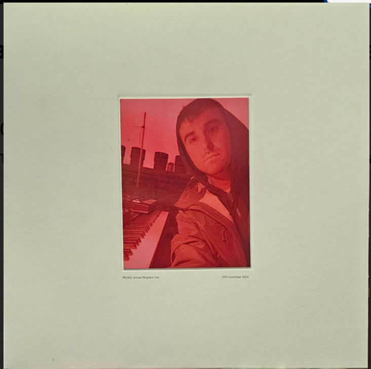 FRED AGAIN... - ACTUAL LIFE  PIANO LIVE 20TH NOVEMBER 2024 RSD BLACK FRIDAY 2025